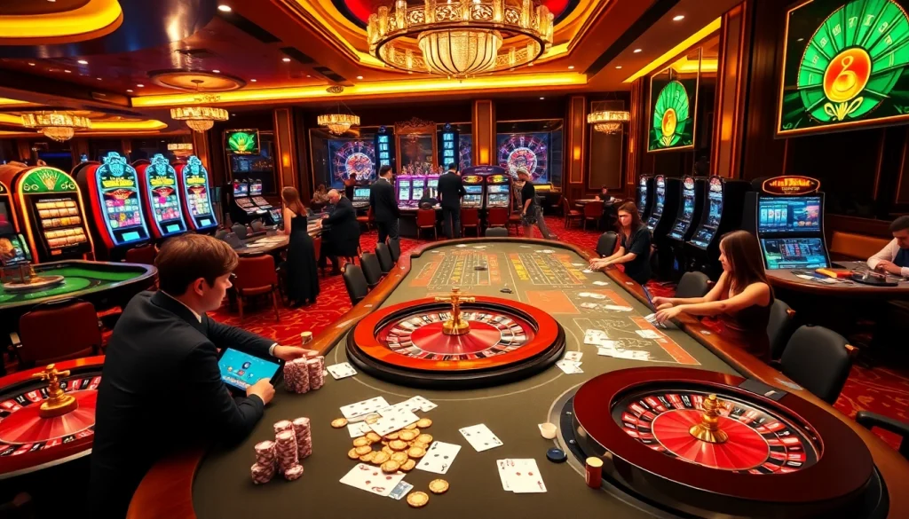 Engage in thrilling gambling experiences at https://uu88net.info/ with exciting casino games and vibrant atmospheres.