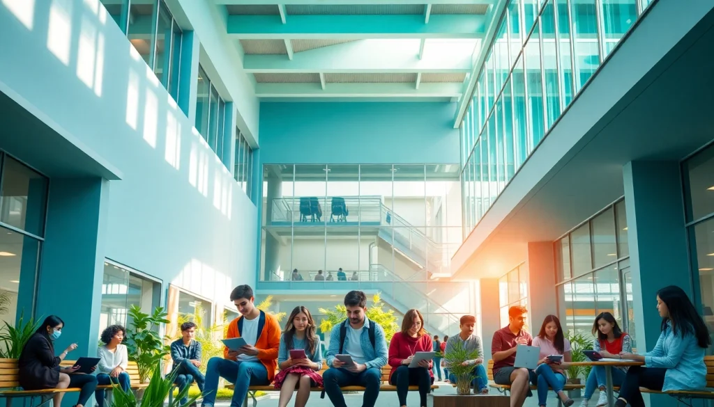 Students at Istanbul Medipol University apply for diverse programs in a vibrant campus setting.
