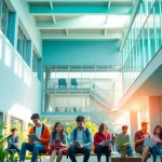 Students at Istanbul Medipol University apply for diverse programs in a vibrant campus setting.