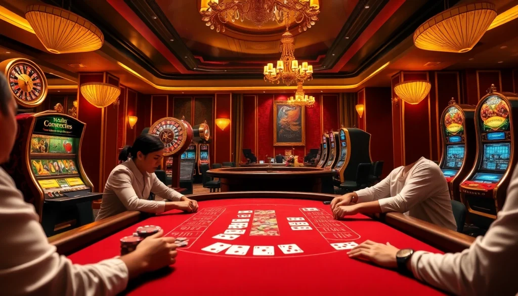Experience thrilling gameplay at 88i đăng nhập with engaging casino visuals and rich poker action.