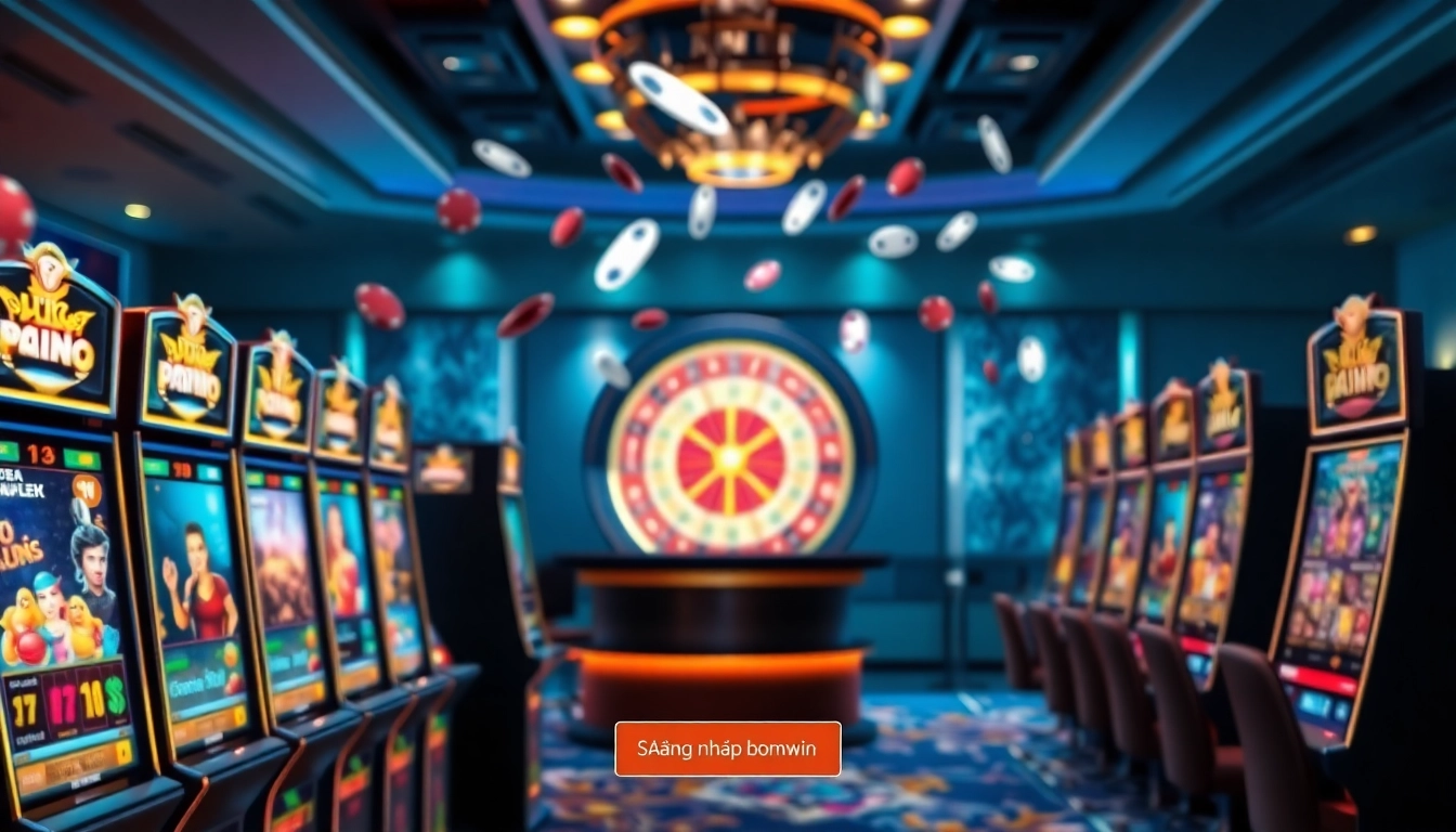 Engaging players with an exciting scene of gaming as they Đăng nhập bomwin to enjoy new rewards.