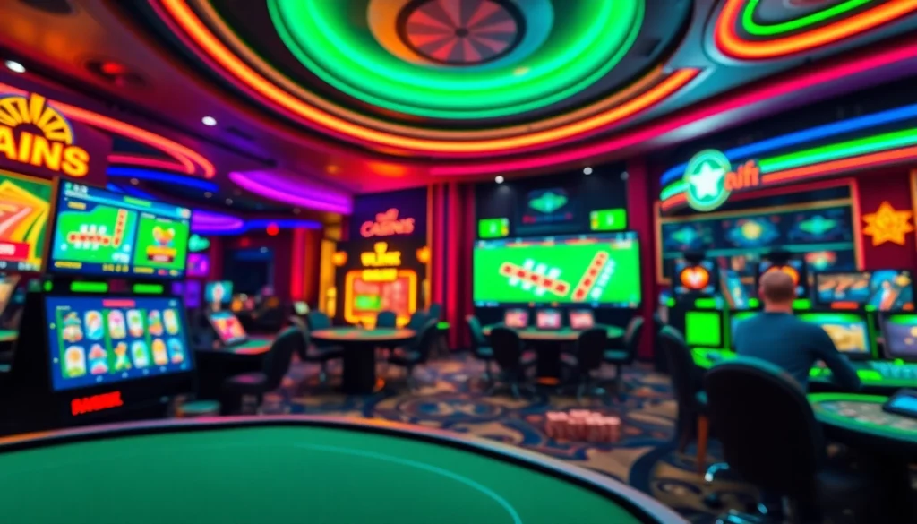 Engaging online casino experience showcasing Lauthaitv with vibrant colors and modern gaming interface.
