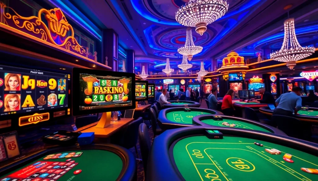 w88.nyc showcases a vibrant online casino atmosphere with exciting games and an inviting user interface.