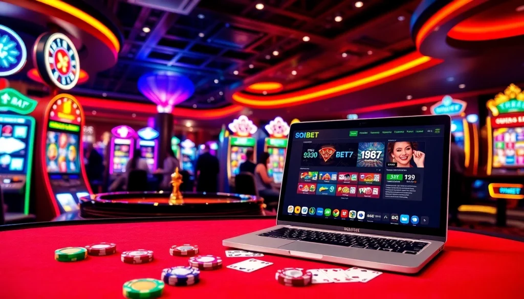 Experience the thrill of SOIBET with vibrant casino games and high-stakes betting.