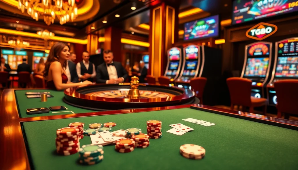 Tg88 casino offers a thrilling gambling experience with exciting table games and slot machines.
