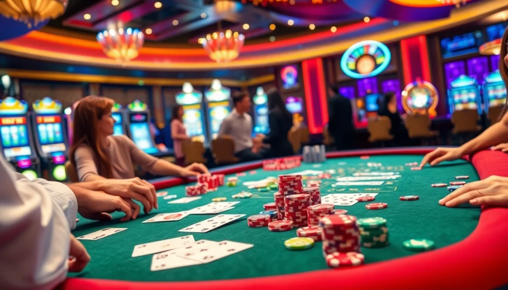 Experience the excitement of gambling with https://hit-club.games/ showcasing vibrant table games and luxury elements.