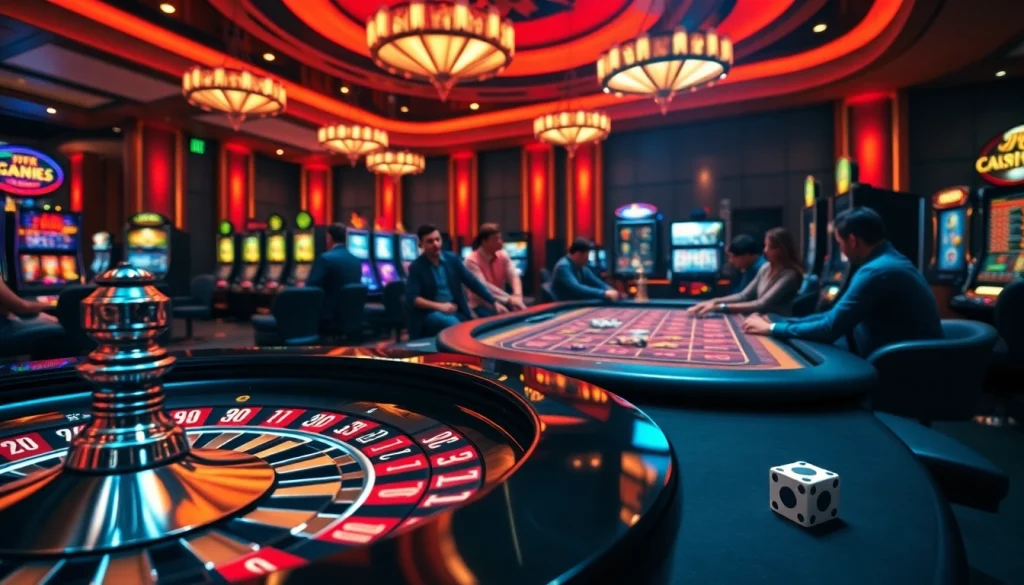 Win big at https://rr88.bar/ with thrilling roulette and poker games in a luxurious casino setting.