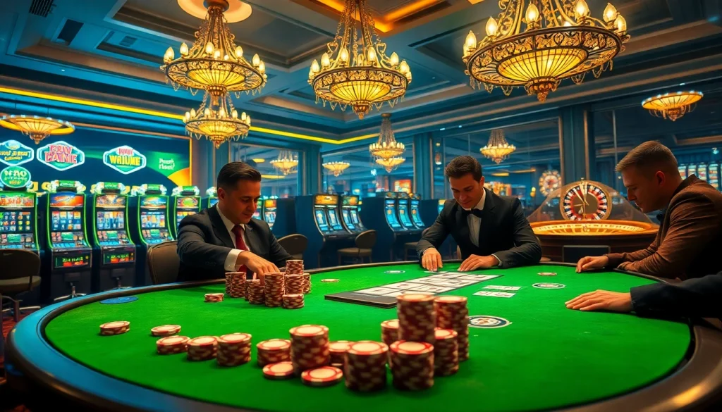 Experience the thrill of gambling at https://rr99net.com/ with an engaging poker scene showcasing competitive play.