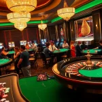 Experience thrilling gameplay at XX88 with luxurious casino tables and engaging players.