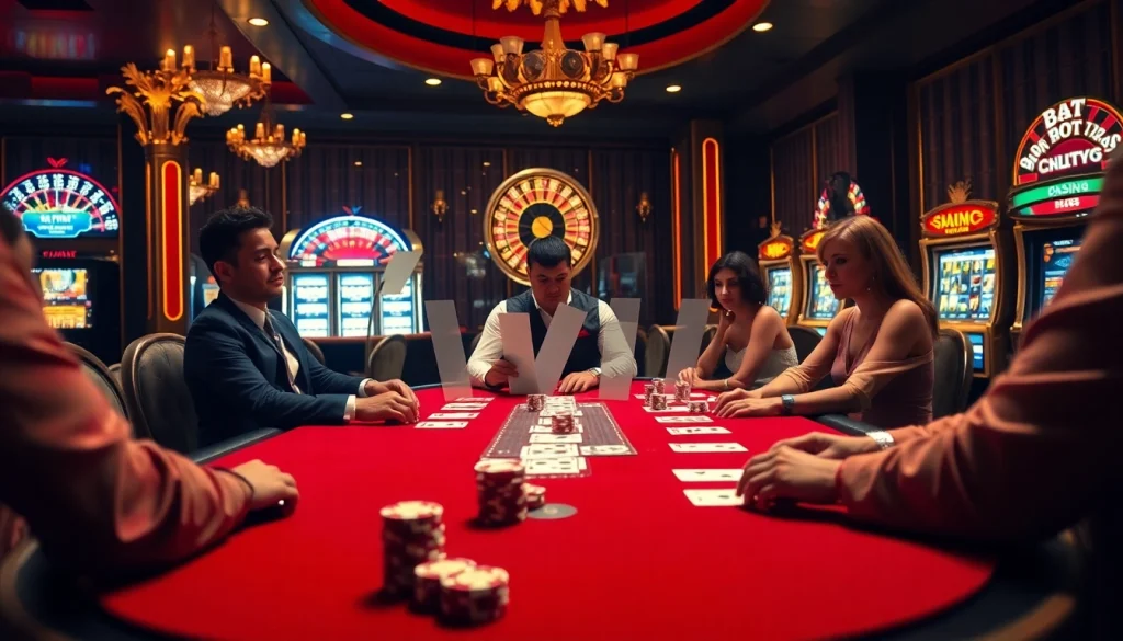 Iwin offers a thrilling poker experience with high-stakes chips and dazzling slot machines.