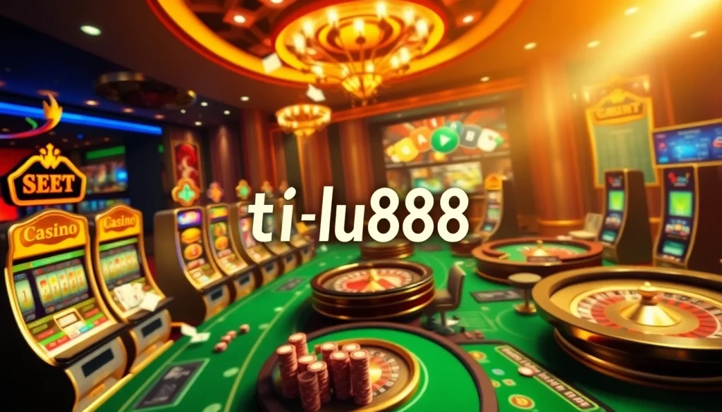 Experience the thrill of online gaming with tải lu88, showcasing exciting casino games and vibrant betting interfaces.