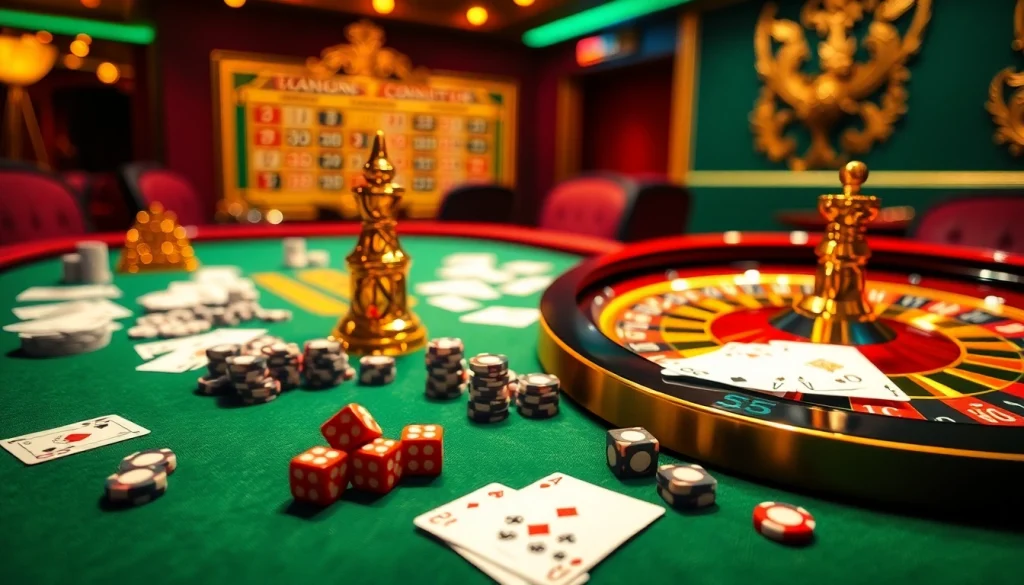 Engaging online gambling scene at https://xocdia24h.com/, showcasing vibrant casino elements and thrilling gameplay.