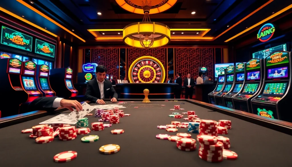 Experience the thrill of link 88i through an exciting online casino scene.