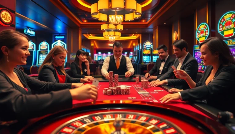 Experience thrilling gambling action at https://www.6l777.org/ with vibrant casino games, like roulette and card tables.