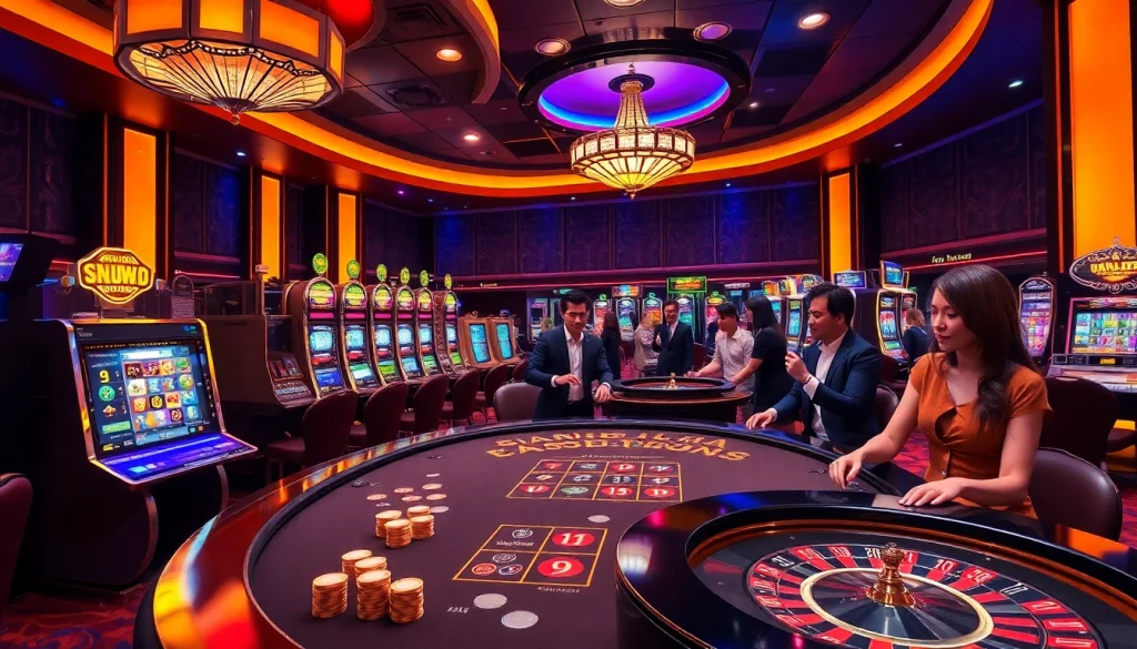 Experience high-end gambling excitement at 8kbet with luxury casino games and vibrant players.