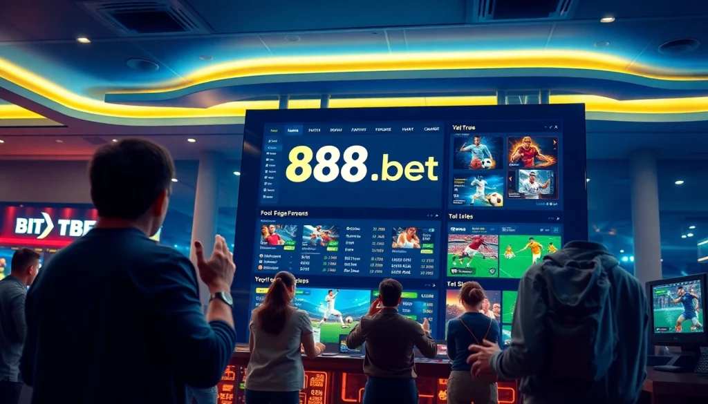 Dynamic interaction on 888b.bet showcasing modern online betting experience with vibrant sports visuals.