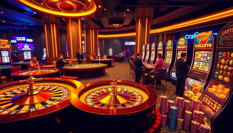 Experience the thrill of betting at GG 88's online casino with vibrant slot machines.