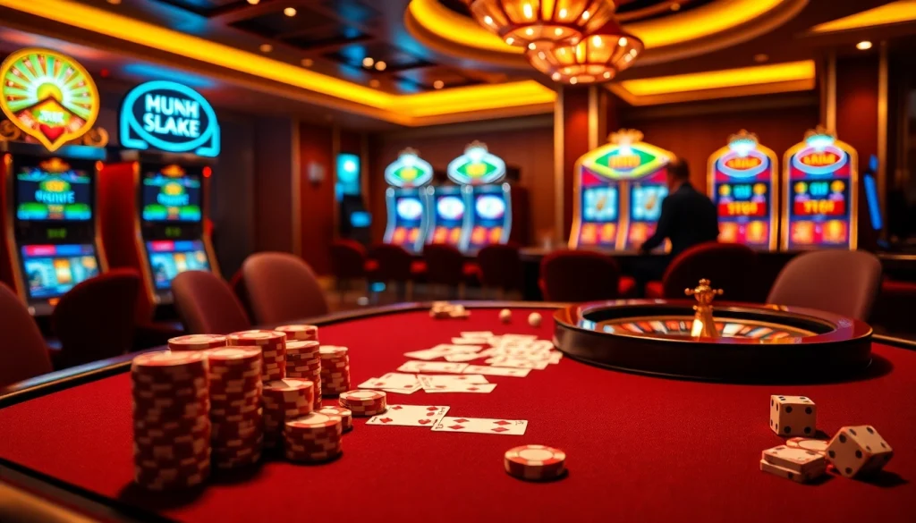 Players enjoying high-stakes poker at Nhà cái LC88 casino with luxurious gaming elements.