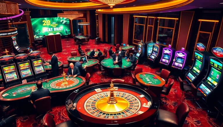 Experience the thrill of a live casino with excitement at http://228kbet.net/ featuring roulette and poker tables.