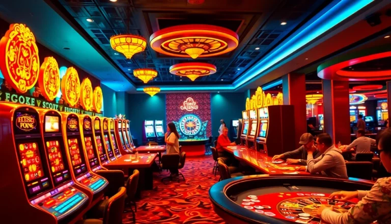 Luckywin offers an exciting casino atmosphere with vibrant slots and engaging table games.