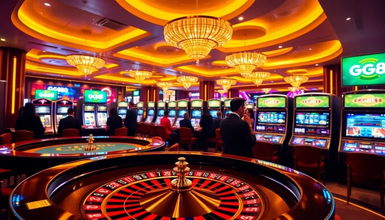 Experience the thrill of winning at GG88 with vibrant casino games and engaging players.