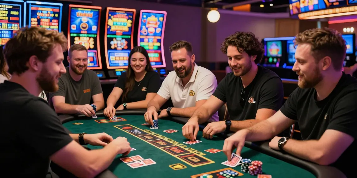 Engaged players at credit card casinos enjoying scoarch.org.uk with vibrant games and promotions in 2026.